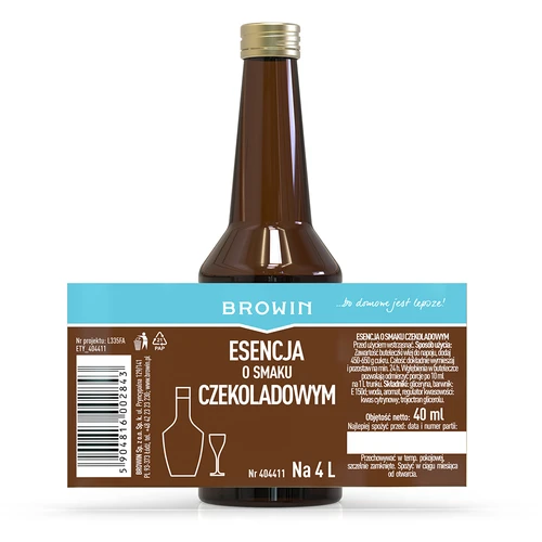 Essência com sabor de chocolate para 4 L - 40 ml - 7