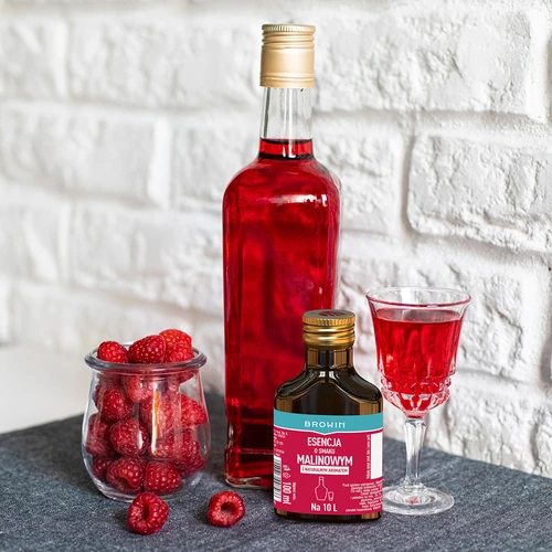 Essência com sabor de framboesa com aroma natural para 10 L - 100 ml - 7
