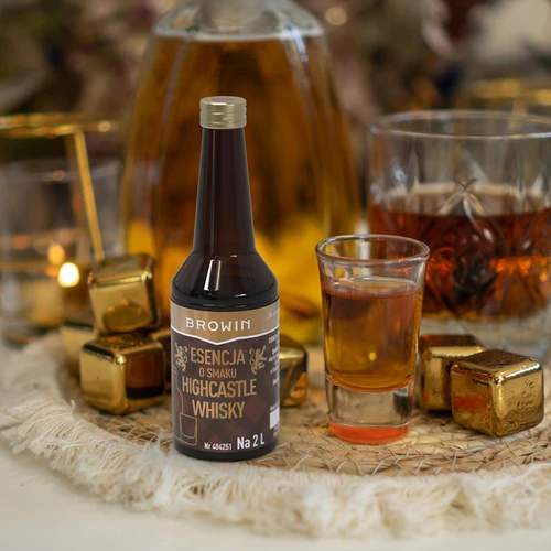 Essência com sabor de Highcastle Whisky para 2 L - 40ml - 8