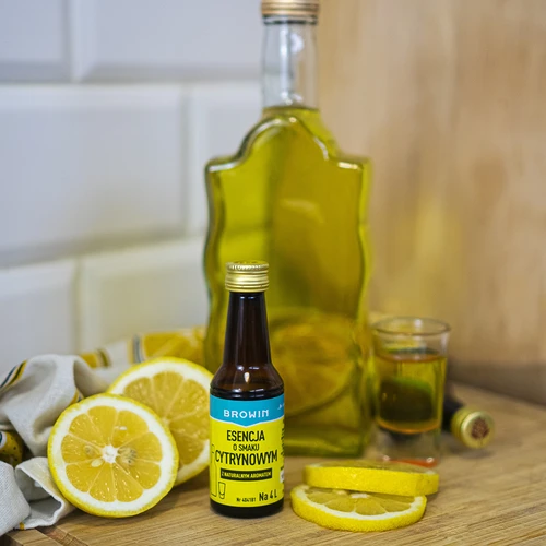 Essência com sabor de limão com aroma natural para 4 L - 40 ml - 8