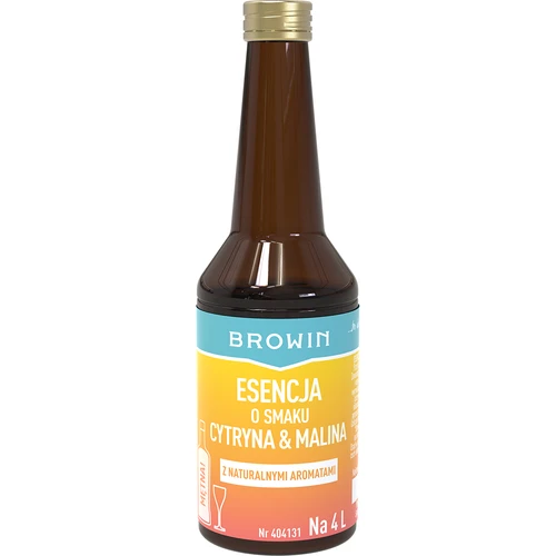 Essência com sabor de limão e framboesa - 40 ml, para 4L  - 1 