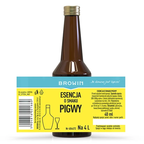 Essência com sabor de marmelo para 4 L - 40 ml - 4