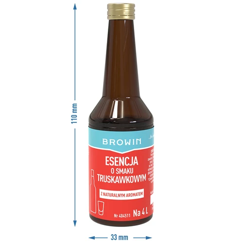 Essência com sabor de morango, 40 ml - 6