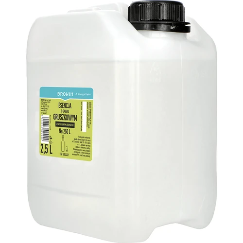 Essência com sabor de pera, com aroma natural, 2,5L - 2