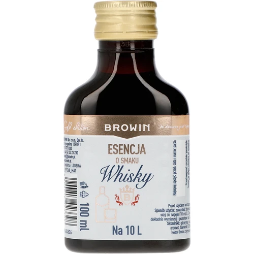 Essência com sabor de whisky para 10 L, 100 ml  - 1 