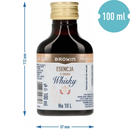 Essência com sabor de whisky para 10 L, 100 ml - 6