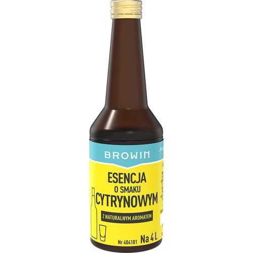 Essência de limão com aroma natural para 4 L - 40 ml