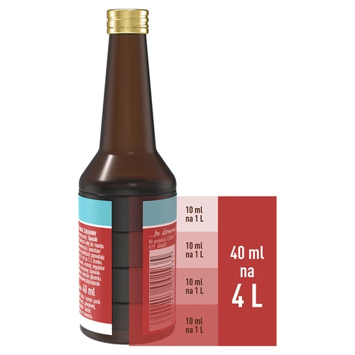Essência de sabor cranberry para 4 L - 40 ml - 6