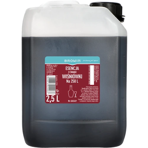Essência de sabor de licor de cereja, 2,5 L para 250 L de bebida pronta  - 1 
