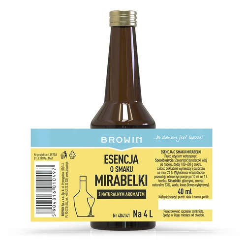 Essência de sabor mirabelka 40 ml - 4