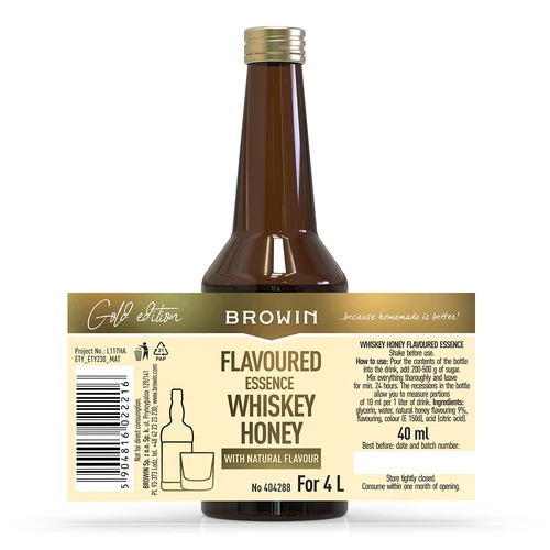 Essência de Whisky com sabor a Mel 40ml - 5