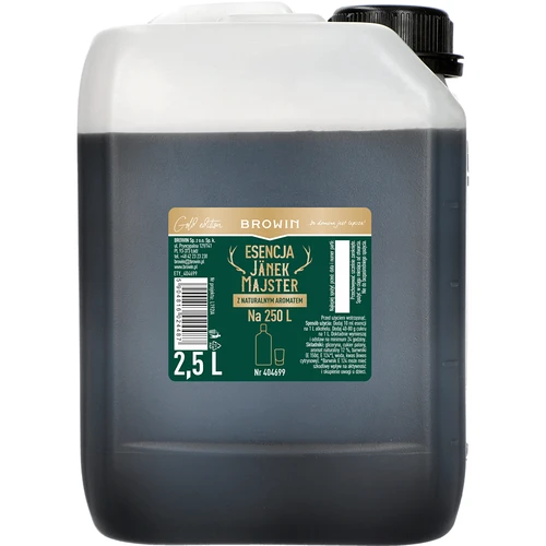 Essência Jänek Majster, 2,5 L para 250 L de bebida pronta  - 1 