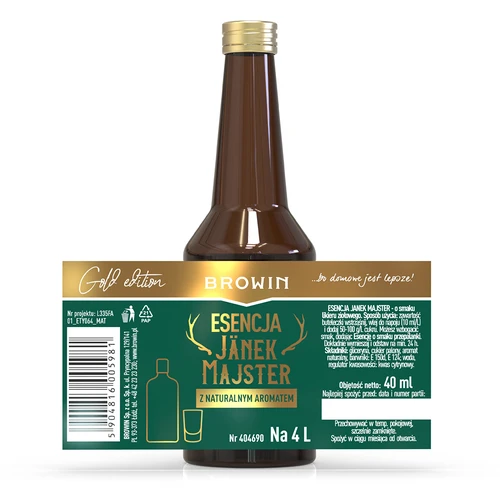Essência Jänek Majster para 4 L, 40 ml - 6
