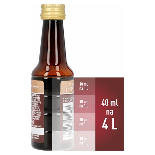 Essência sabor Cereja com brandy, 40 ml - para 4 L - 5