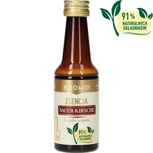 Essência Sauer-Kirsche – Cereja Pura, 40 ml, para 4 L
