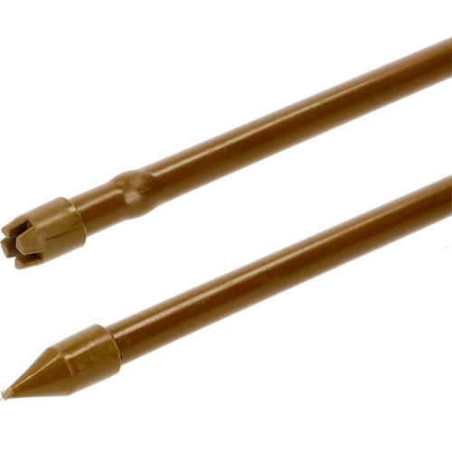 Estaca de aço revestida com aspeto de bambu, 90 cm x 8 mm - 2