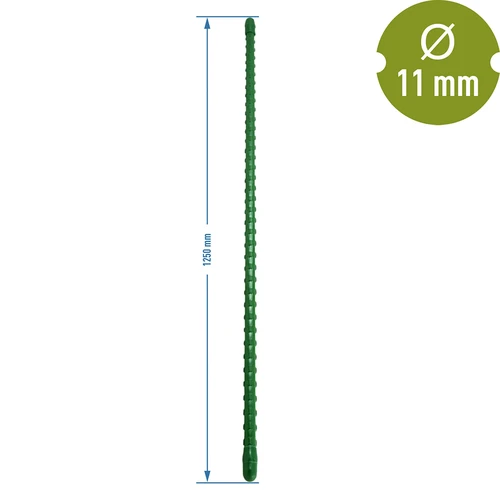 Estaca de aço revestida com PE 1,25m x 11mm - 2