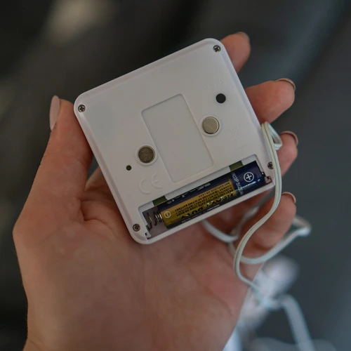 Estação meteorológica – eletrónica, com sonda, branca - 9