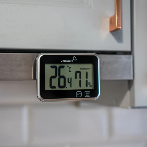 Estação meteorológica – eletrónica, sem fios, preta - 10