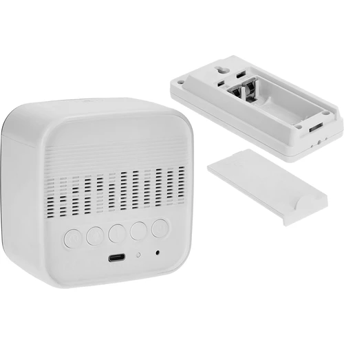 Estação meteorológica eletrónica Soens - com sensor sem fios, despertador e luz - 3
