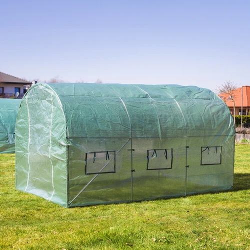 Estufa de jardim (túnel plástico) 2x4,5x2 m