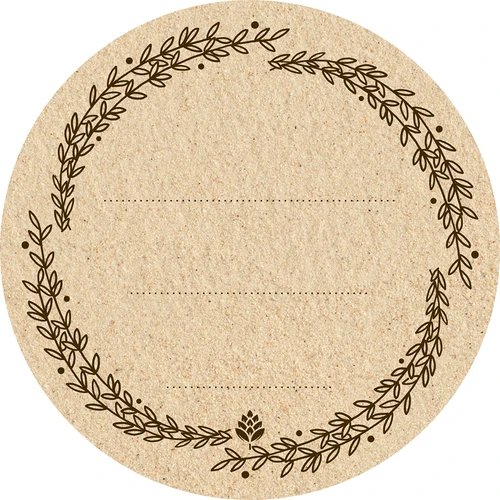 Etiquetas redondas Ø 66,5 mm para tampas e frascos - 20 unid. - 2