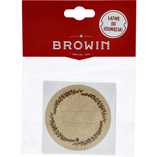 Etiquetas redondas Ø 66,5 mm para tampas e frascos - 20 unid. - 4