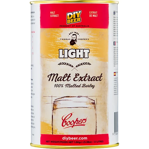 Extrato de malte claro Coopers Light  - 1 