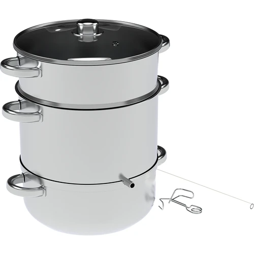 Extrator de suco inoxidável 8 L  - 1 