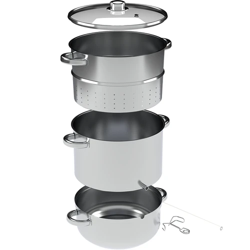 Extrator de suco inoxidável 8 L - 2