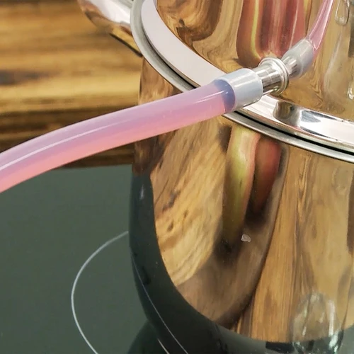 Extrator de sumo a vapor em aço inoxidável, 8 L - 13