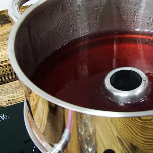 Extrator de sumo a vapor em aço inoxidável, 8 L - 14