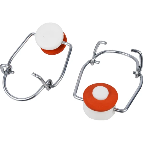 Fecho mecânico em arame Ø 25 mm - 5 unidades