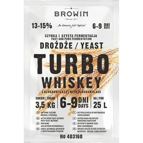 Fermento de Destilaria Turbo Whiskey - 2