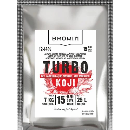 Fermento destilador Turbo Koji, 50 g (sem maceração!)  - 1 