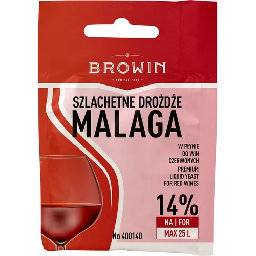Fermento enológico Malaga, 20 ml  - 1 