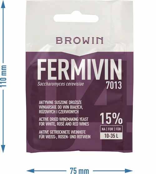 Fermento para vinho Fermivin 7013, 7 g - 3