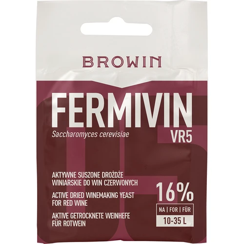 Fermento para vinho Fermivin VR5, 7 g  - 1 