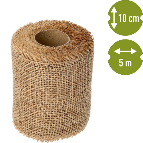 Fita de juta 10 cm/5 m - 4
