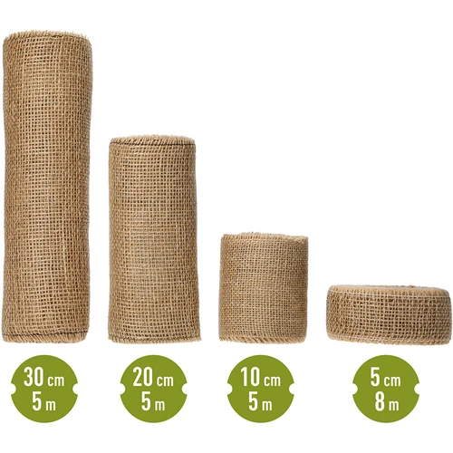 Fita de juta 5 cm / 8 m - 15