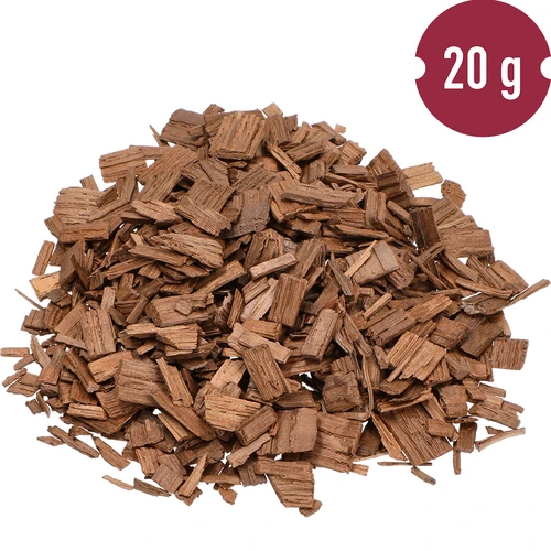 Flocos de carvalho de baunilha, fortemente tostados, 20g - 5