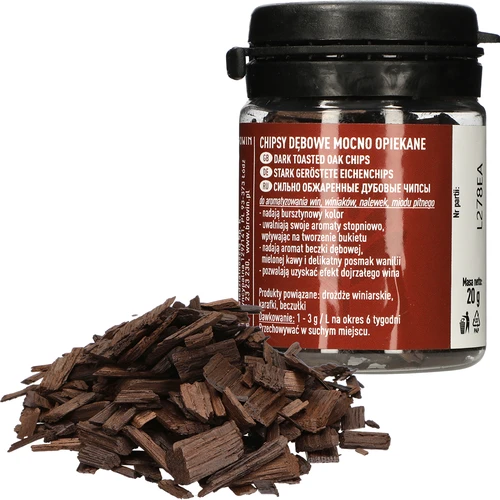 Flocos de carvalho fortemente tostados, 20 g - 3