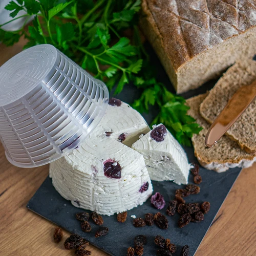 Forma de queijo para ricota Ø 12 x 6,5 cm para 500 g - 6