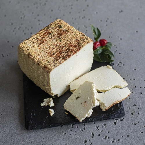Forma de queijo quadrada 11 x 11 x 8,5 cm para 500 g - 4