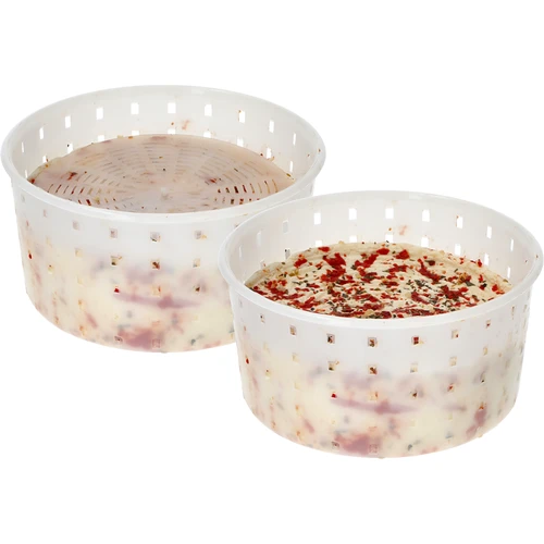 Forma de queijo redonda Ø 13 x 7 cm para 800 g - 4