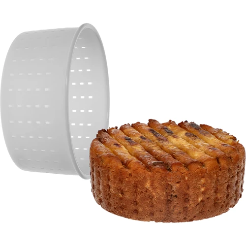 Forma de queijo redonda Ø15 x 7cm para 1200 g - 5