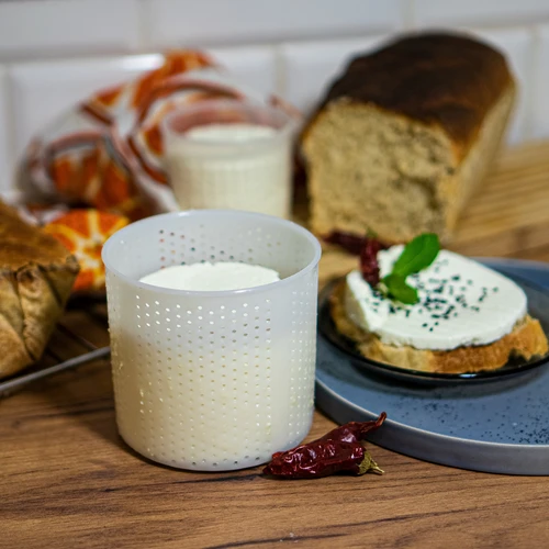 Forma queijeira redonda Ø 10 x 9,5 cm para 300 g - 2