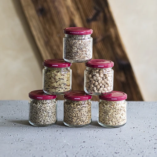 Frasco 212 ml fi66/4 com tampa bordeaux - 6 unidades - 5