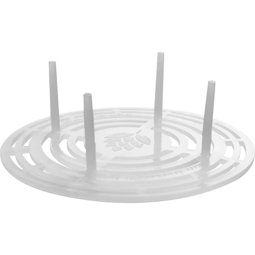 Frasco 350 ml com tampa e prensa - 6 unid. - 6