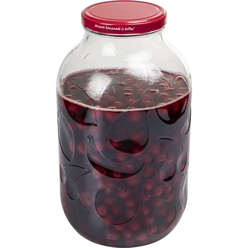 Frasco 5L com tampa colorida fi 100 - 4